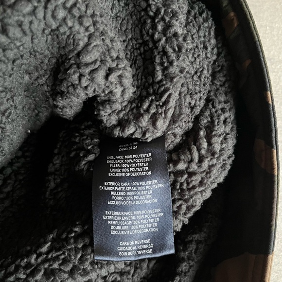 Tommy Hilfiger Men’s L Sherpa-lined Camo Jacket - Picture 11 of 11